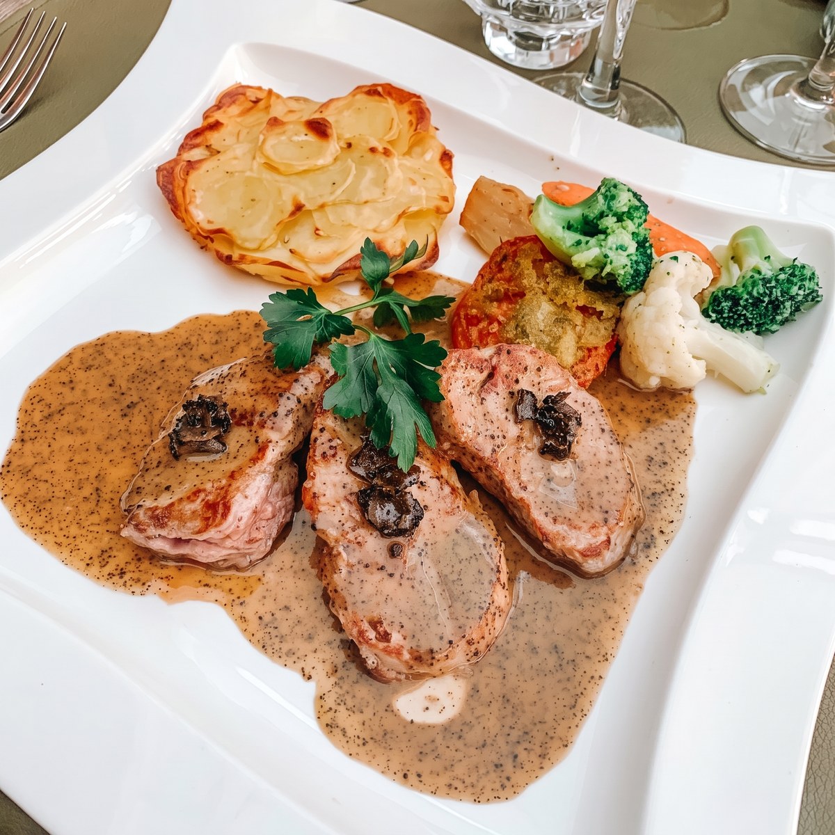Plat du marché